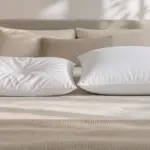 Comparación entre una almohada blanda y una almohada firme