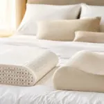 Comparación entre una almohada de látex ventilado y una viscoelástica